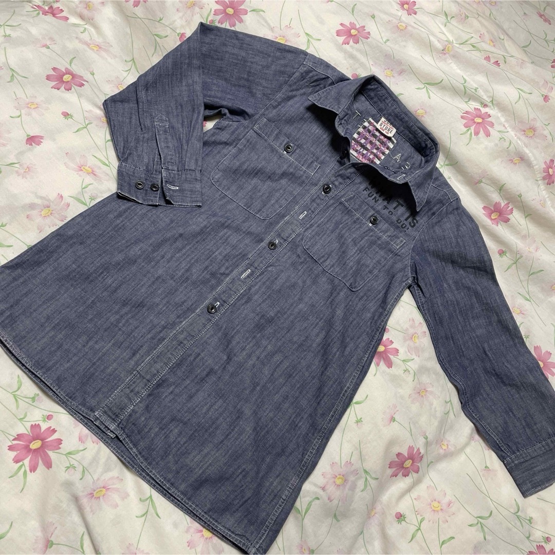 JUNK STORE(ジャンクストアー)のJUNK STORE  長袖シャツ キッズ/ベビー/マタニティのキッズ服女の子用(90cm~)(ブラウス)の商品写真