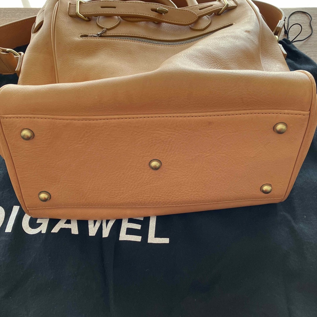 DIGAWEL(ディガウェル)のdigawel レザー　バッグ メンズのバッグ(その他)の商品写真