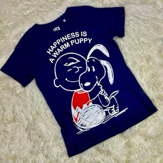 【ユニクロUT】PEANUTSコラボTシャツ 半袖 スヌーピーとチャーリー♪(Tシャツ(半袖/袖なし))