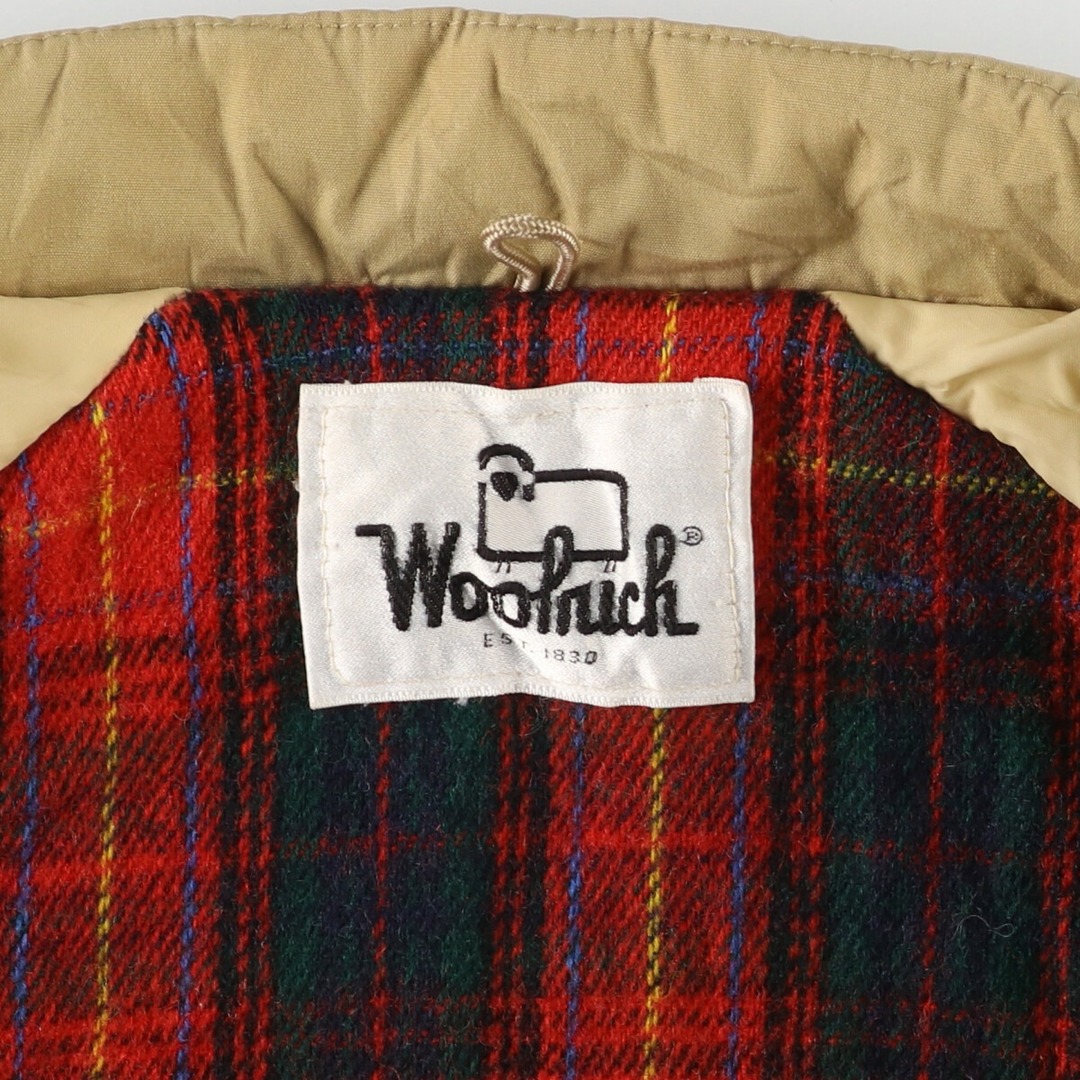 WOOLRICH(ウールリッチ)の古着 70年代 ウールリッチ WOOLRICH ストームコート 中綿コート メンズXL ヴィンテージ /eaa414656 メンズのジャケット/アウター(その他)の商品写真