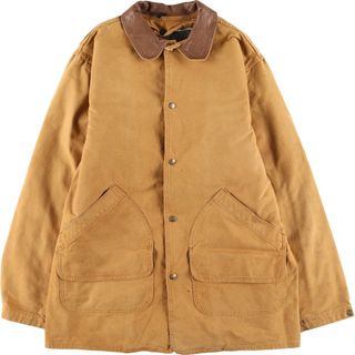 ウールリッチ(WOOLRICH)の古着 80~90年代 ウールリッチ WOOLRICH ダック ハンティングジャケット USA製 メンズL ヴィンテージ /eaa415355(その他)