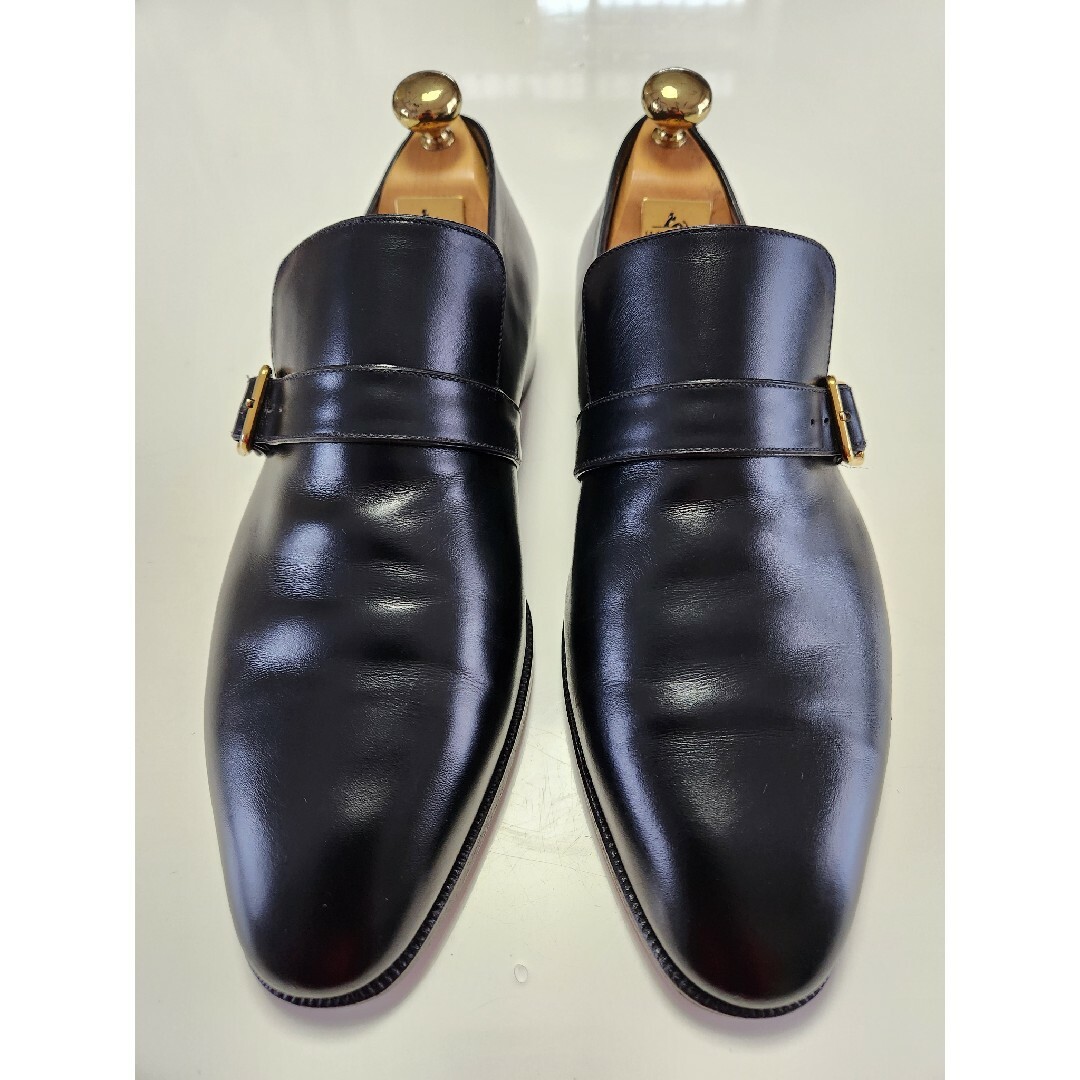 Berluti(ベルルッティ)の【美品】ベルルッティ　Berluti　シングルモンク　NERO　7.5 メンズの靴/シューズ(ドレス/ビジネス)の商品写真