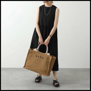 マルニ(Marni)のMARNI マルニ 2way トートバッグ ラージ バスケット ナチュラル(トートバッグ)