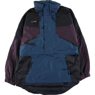 コロンビア(Columbia)の古着 90年代 コロンビア Columbia ハーフジップ マウンテンジャケット シェルジャケット メンズXL ヴィンテージ /eaa307654(マウンテンパーカー)