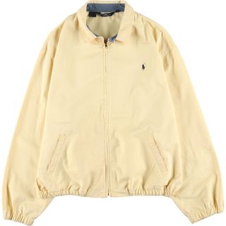 ラルフローレン(Ralph Lauren)の古着 90年代 ラルフローレン Ralph Lauren POLO by Ralph Lauren スイングトップ スポーツジャケット USA製 メンズXXL ヴィンテージ /eaa414185(その他)