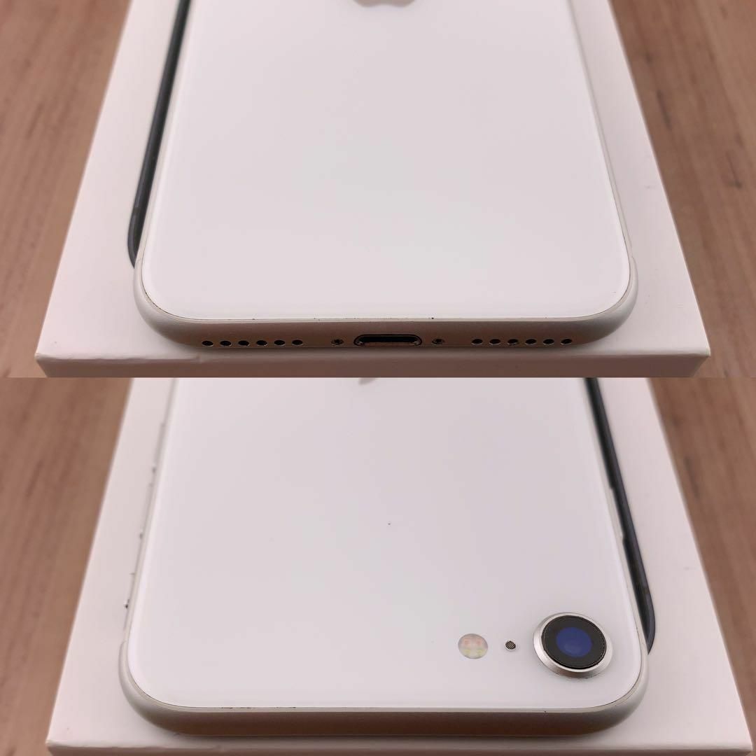 iPhone(アイフォーン)の08iPhone SE 第2世代(SE2)ホワイト 64GB SIMフリー本体 スマホ/家電/カメラのスマートフォン/携帯電話(スマートフォン本体)の商品写真