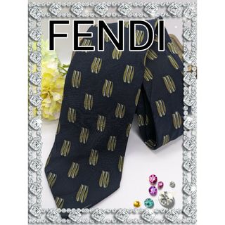 フェンディ(FENDI)のFENDI ネクタイ　フェンディ　シルク　おしゃれ(ネクタイ)