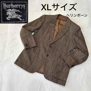 BURBERRY - バーバリーロンドン ウールアンゴラカシミヤ ヘリンボーン