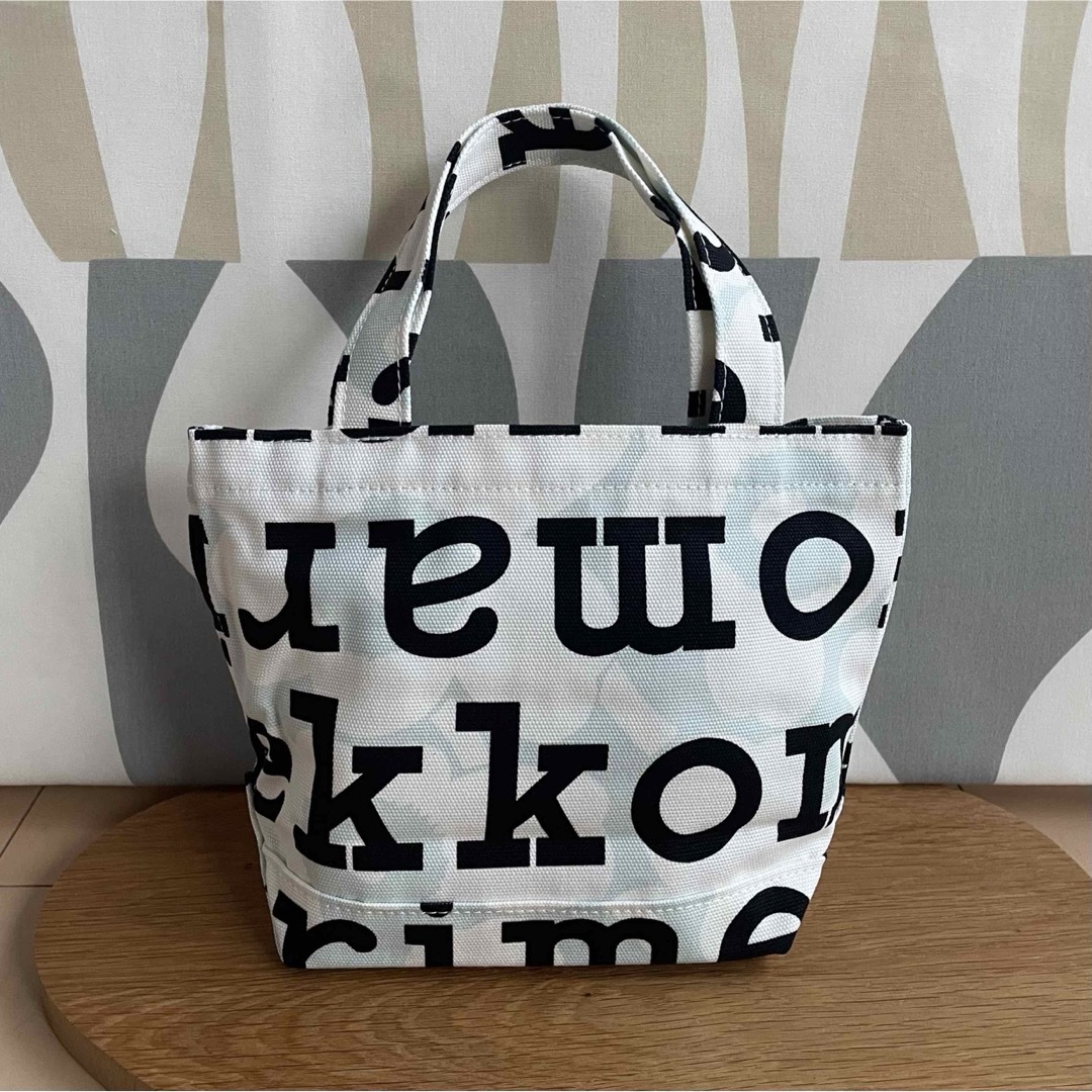 新品marimekko Ahkera ピエニ ウニッコ ロゴ トートバッグ