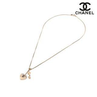 シャネル(CHANEL)のシャネル CHANEL 鍵モチーフ ハート ネックレス(ネックレス)