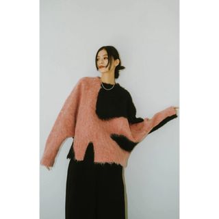 トゥデイフル(TODAYFUL)のKnuth Marf accent knit pullover(ニット/セーター)