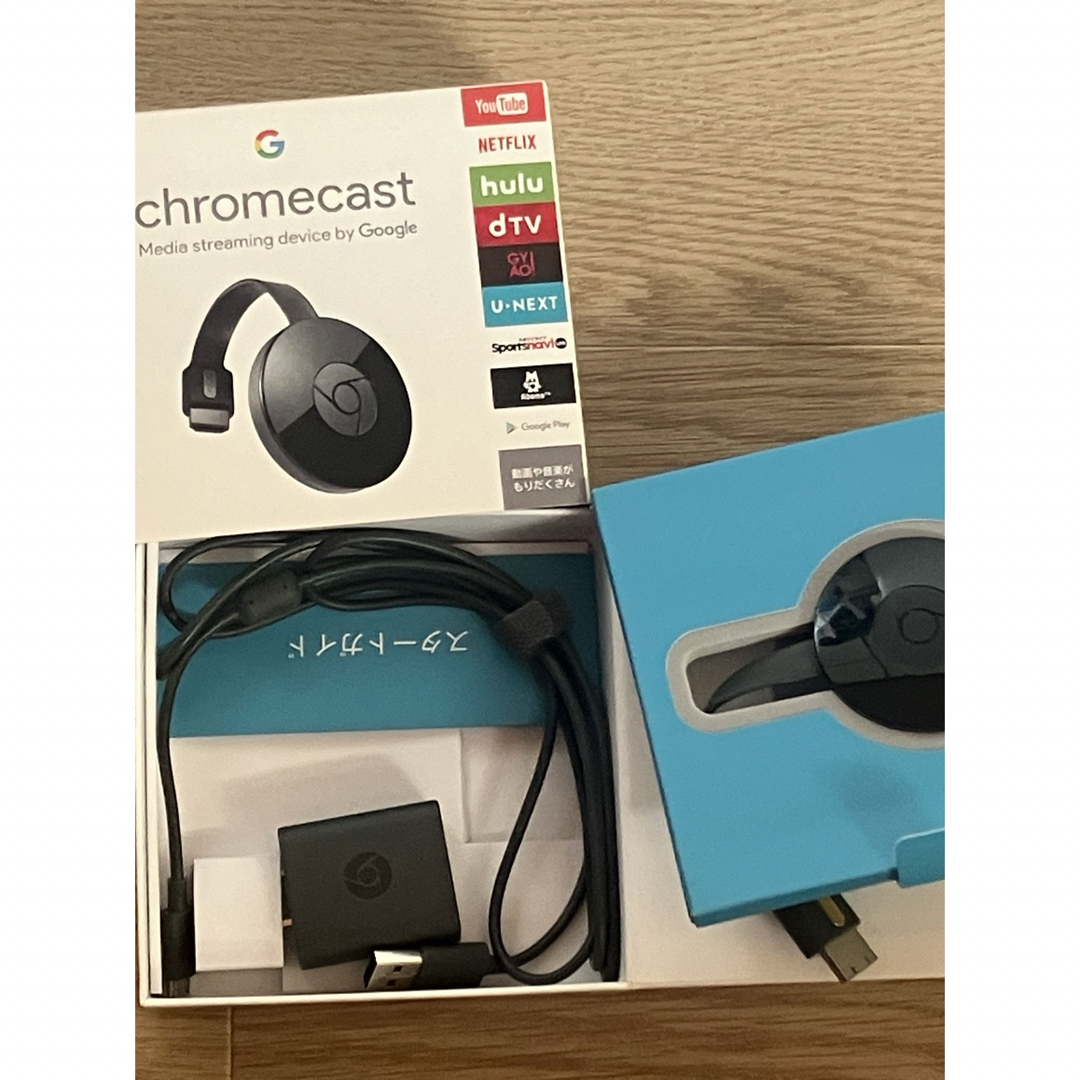 Google GOOGLE CHROMECAST (2ND GEN) BLACKの通販 by ®️｜ラクマ