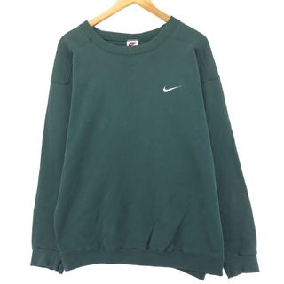 ナイキ(NIKE)の古着 90年代 ナイキ NIKE スウェットシャツ トレーナー USA製 メンズL ヴィンテージ /eaa415251(スウェット)