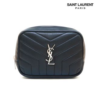 サンローラン(Saint Laurent)のイヴ・サンローラン YSL ロゴ キルティング ポーチ(ポーチ)