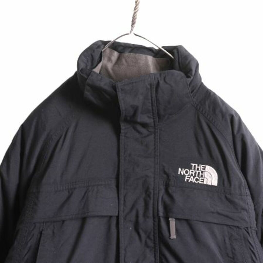 THE NORTH FACE(ザノースフェイス)のUS企画 ノースフェイス マクマード ダウン ジャケット メンズ S 古着 The North face アウトドア HYVENT ナイロン ハーフ コート ネイビー メンズのジャケット/アウター(ダウンジャケット)の商品写真