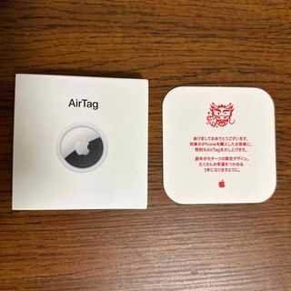 アップル(Apple)のアップル apple AirTag 本体 辰年 未開封 MW4H3J/A(その他)