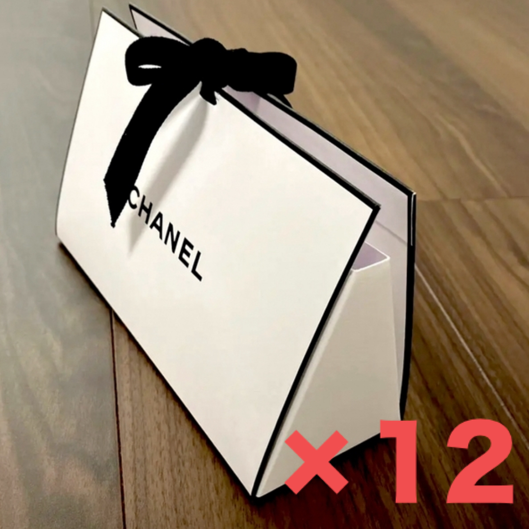 CHANEL - CHANEL ギフトボックス(中サイズ)×12枚の通販 by CHANEL - CHANEL ギフトボックス(中サイズ)×12枚の通販 by