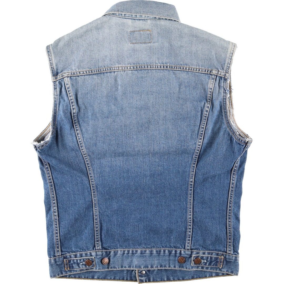 Levi's(リーバイス)の古着 リーバイス Levi's 70500-04 ユーロモデル デニムベスト メンズL /eaa412037 メンズのトップス(ベスト)の商品写真