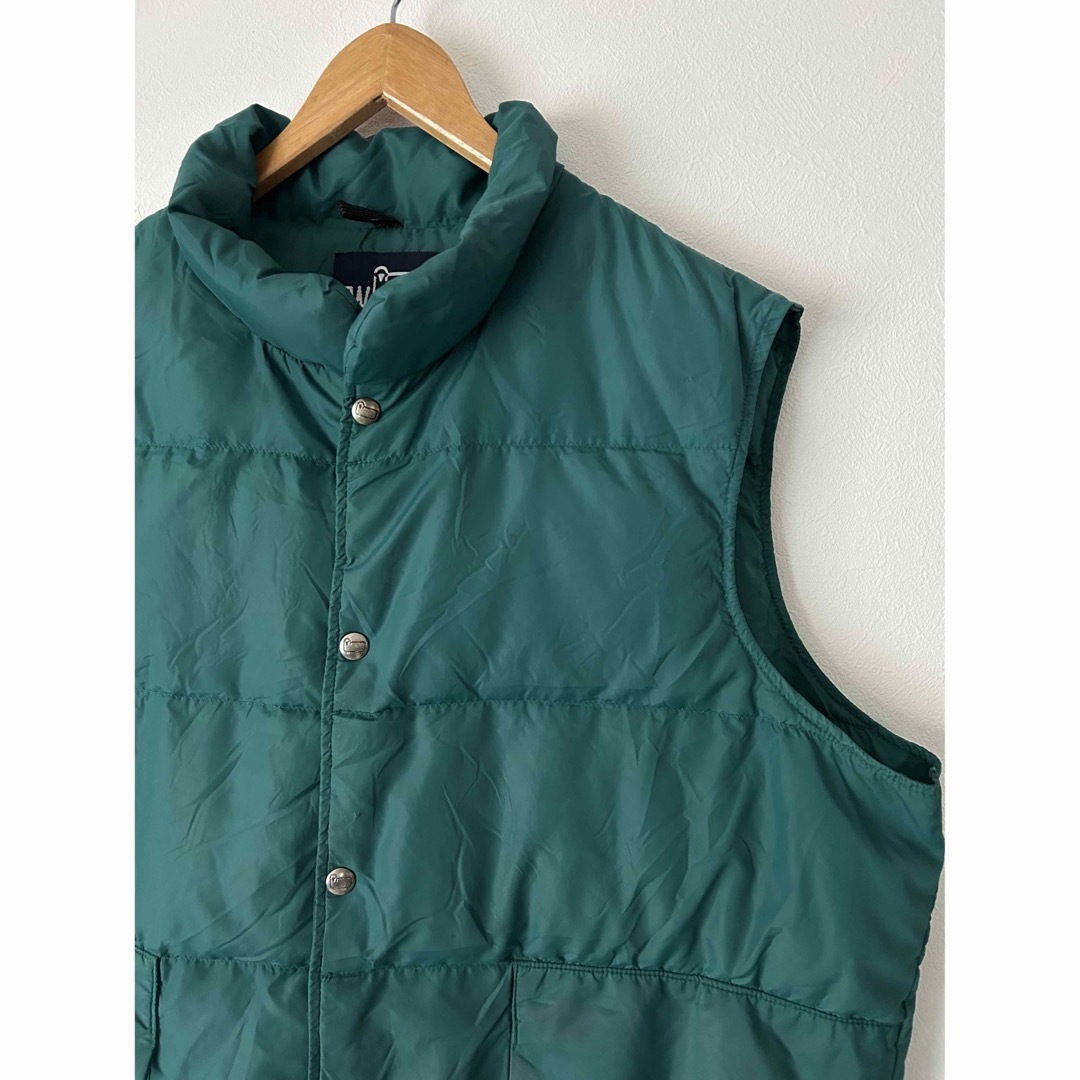 WOOLRICH(ウールリッチ)のWOOLRICH ウールリッチ　ベスト　中綿ベスト　80's古着　USA製 メンズのトップス(ベスト)の商品写真