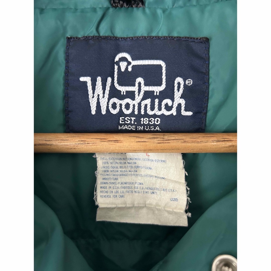 WOOLRICH(ウールリッチ)のWOOLRICH ウールリッチ　ベスト　中綿ベスト　80's古着　USA製 メンズのトップス(ベスト)の商品写真