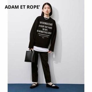 アダムエロぺ(Adam et Rope')のADAM ET ROPE’ ジャガードニットプルオーバー(ニット/セーター)