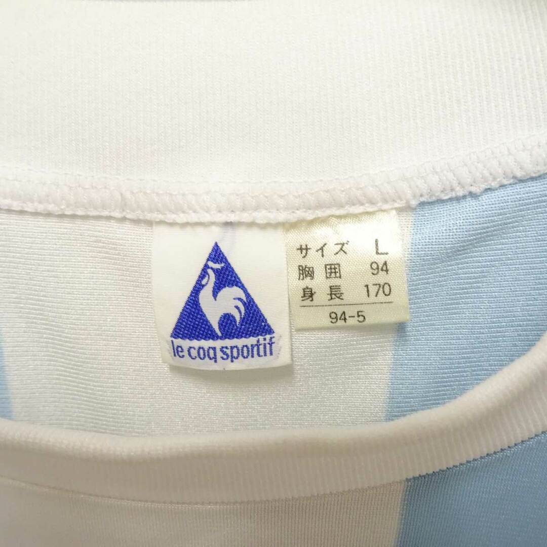 le coq sportif(ルコックスポルティフ)のルコック サッカー アルゼンチン代表 1986 ユニフォーム ホーム #7 L le coq sportif ビンテージ スポーツ/アウトドアのサッカー/フットサル(ウェア)の商品写真