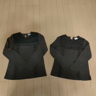 ザラキッズ(ZARA KIDS)のザラキッズ　長袖　2枚セット(Tシャツ/カットソー)