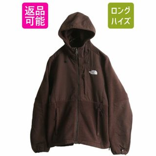 ザノースフェイス(THE NORTH FACE)のノースフェイス フード付き デナリ ジャケット レディース S The North Face Denali フリース パーカー ジャンパー アウトドア ブルゾン 茶(ブルゾン)