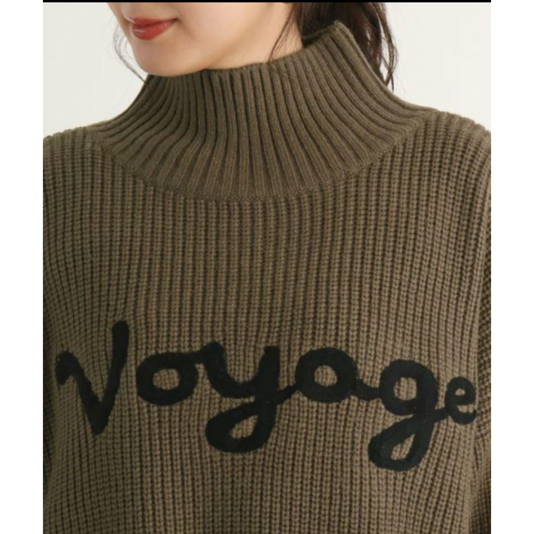 ■SCOTCLUB Voyage フロント刺繍ロゴニット■