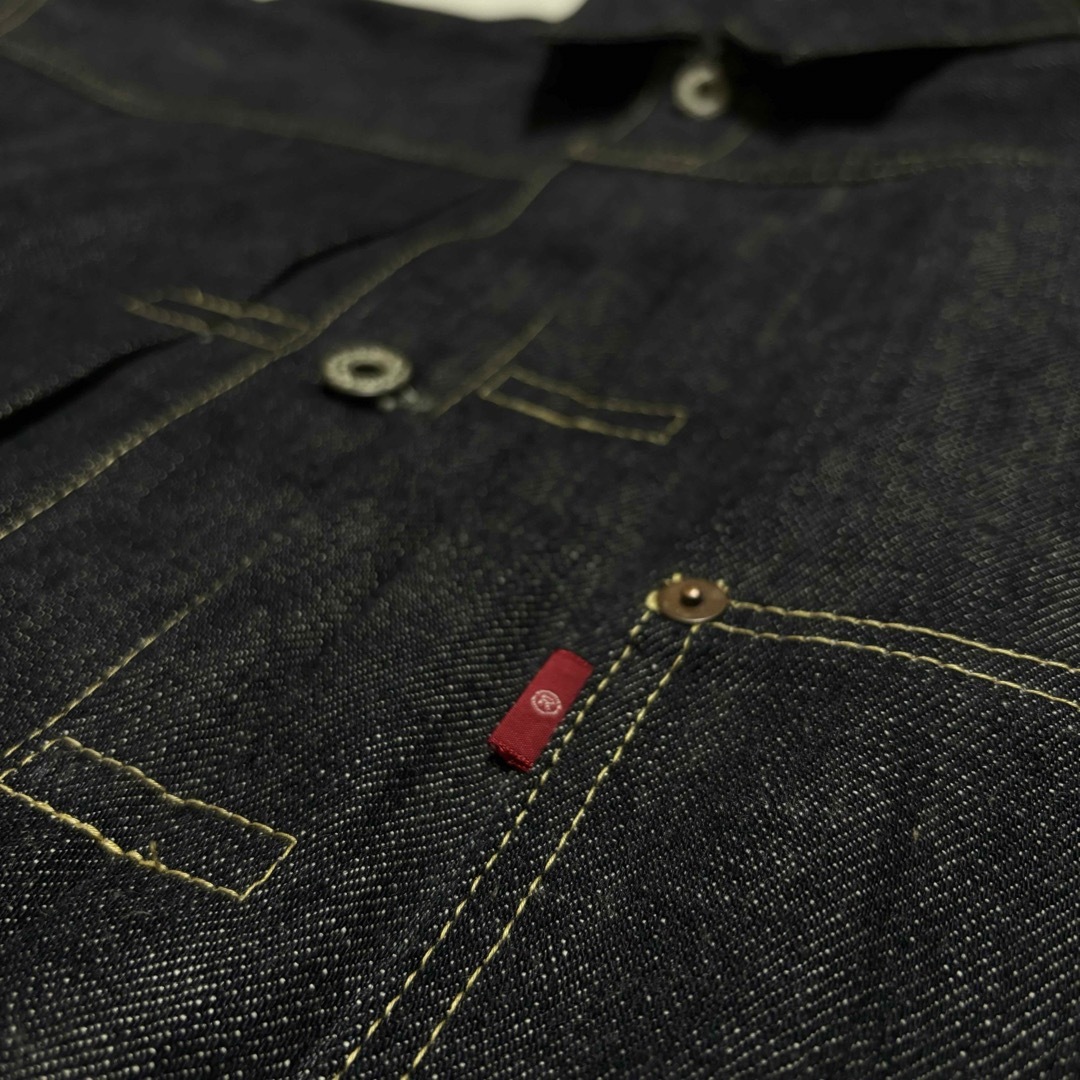 Levi's(リーバイス)のハンドメイド インディゴデニム 44 M-L S506XX 大戦モデル Tバック メンズのジャケット/アウター(Gジャン/デニムジャケット)の商品写真