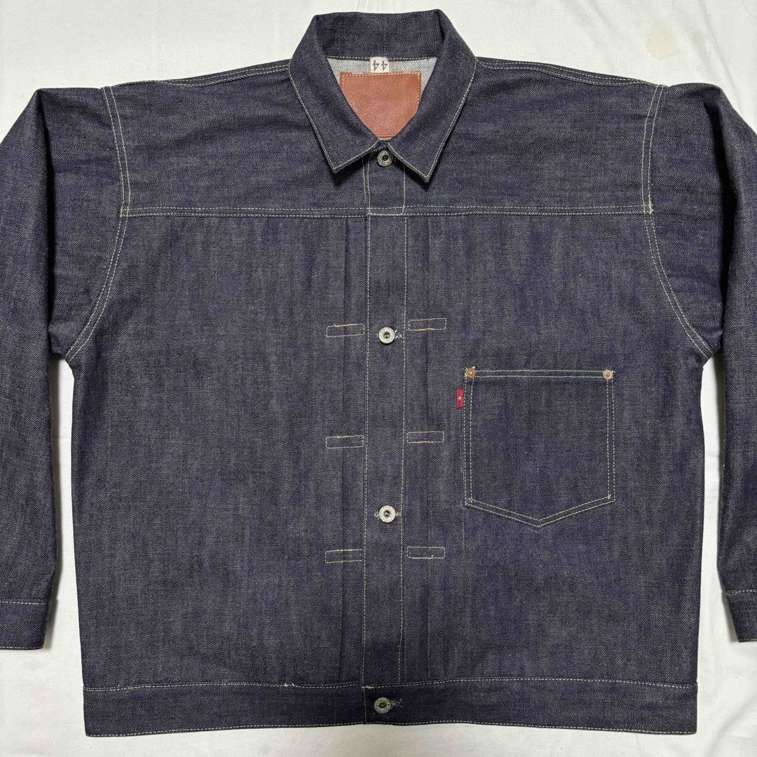 Levi's(リーバイス)のハンドメイド インディゴデニム 44 M-L S506XX 大戦モデル Tバック メンズのジャケット/アウター(Gジャン/デニムジャケット)の商品写真