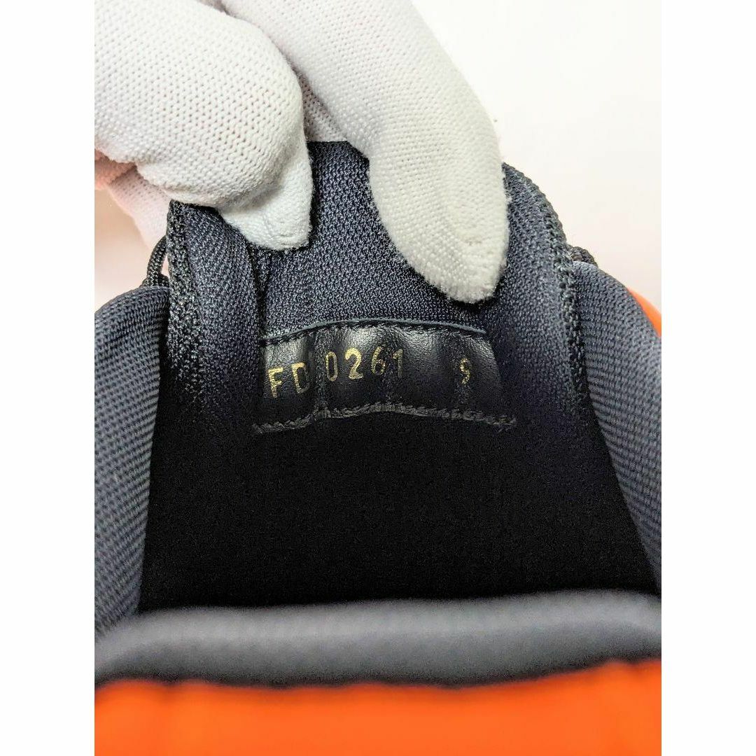 LOUIS VUITTON(ルイヴィトン)の✨美品✨ヴィトン   ミレニアムライン スニーカー ラバー　オレンジ×ブラック メンズの靴/シューズ(スニーカー)の商品写真