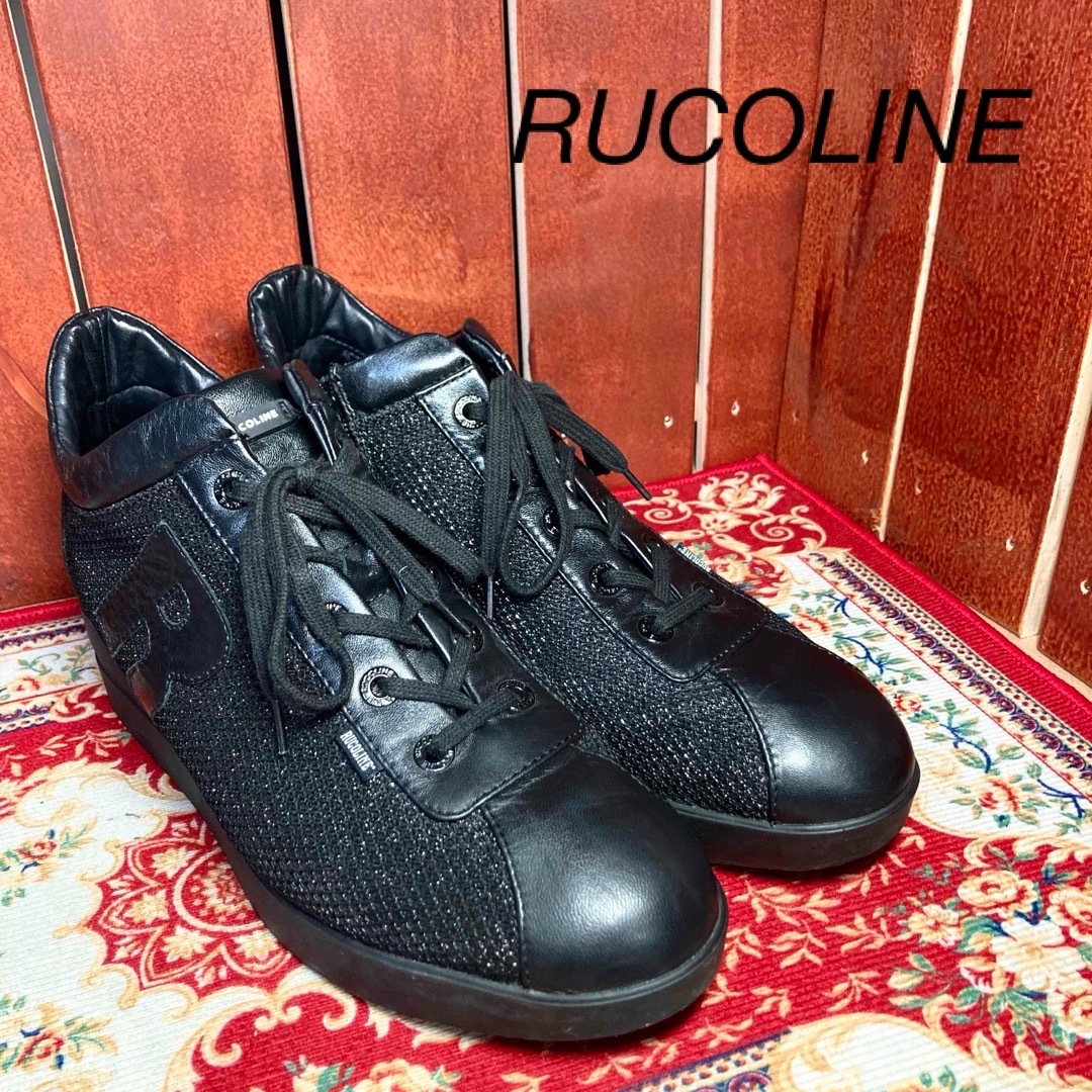 【美品✨】ルコライン RUCOLINE スニーカー  ブラック