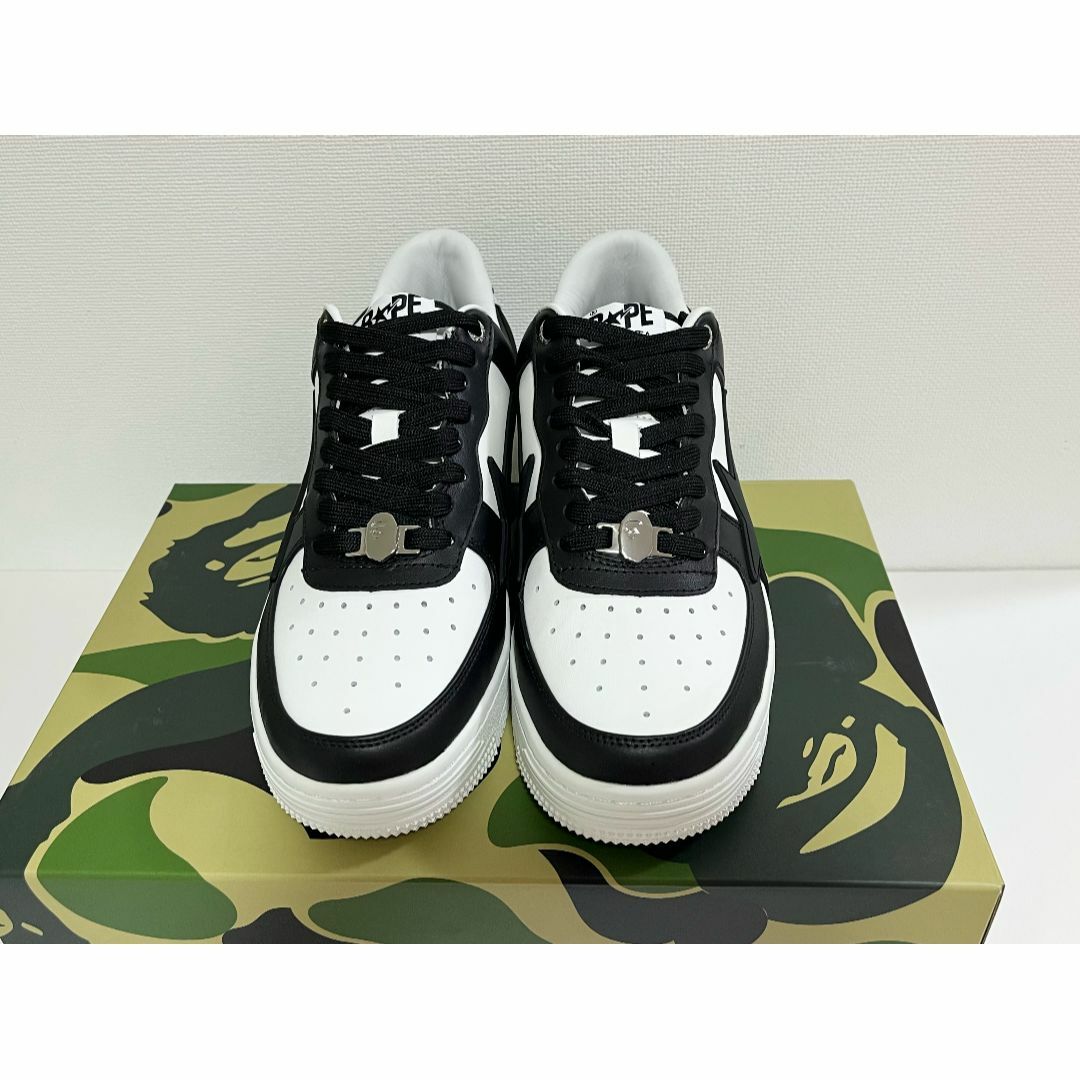 A BATHING APE(アベイシングエイプ)の【新品】27cm A BATHING APE BAPE STA OS Mブラック メンズの靴/シューズ(スニーカー)の商品写真