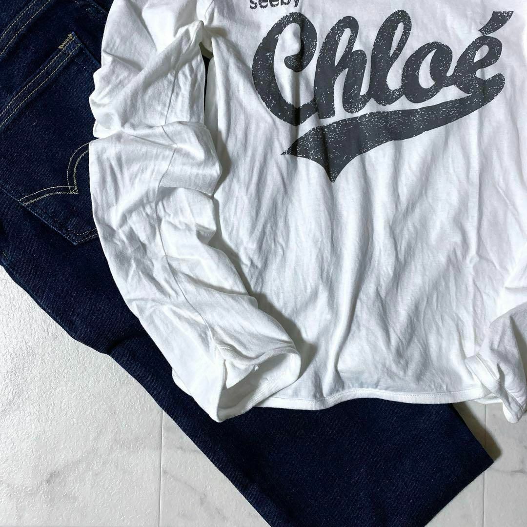 SEE BY CHLOE(シーバイクロエ)のSEE BY CHLOEシーバイクロエ/ロンT/長袖Tシャツ レディースのトップス(Tシャツ(長袖/七分))の商品写真