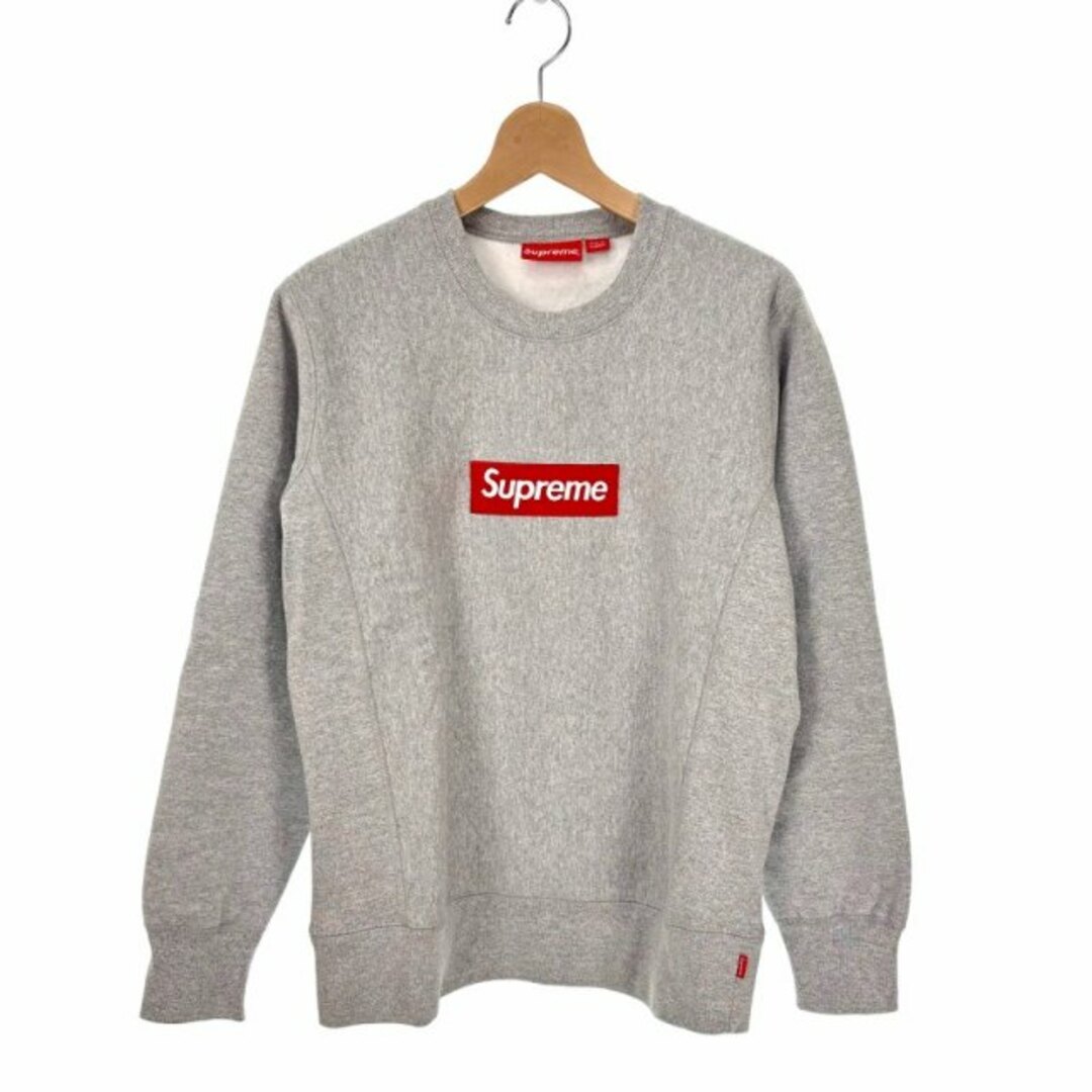 SUPREME 15AW Box Logo CrewneckSweatshirt44cm身幅