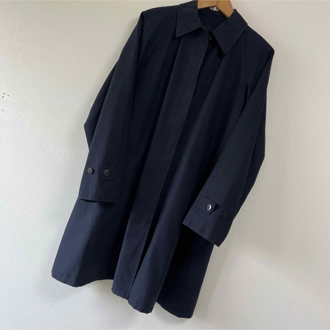 kumikyoku（組曲）(クミキョク)の組曲　ミドルコート　インナーコート付　ネイビー レディースのジャケット/アウター(トレンチコート)の商品写真