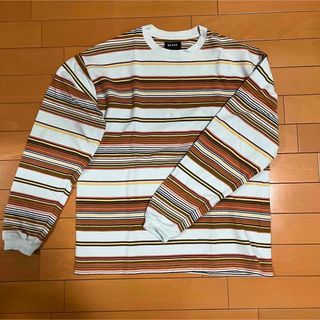 ビームス(BEAMS)のbeams マルチボーダー　ロングTシャツ(Tシャツ/カットソー(七分/長袖))