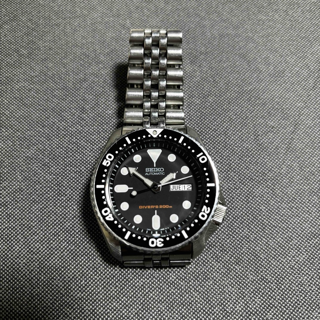 セイコー SEIKO 7S26-0020 ブラックボーイ SKX007 - 時計