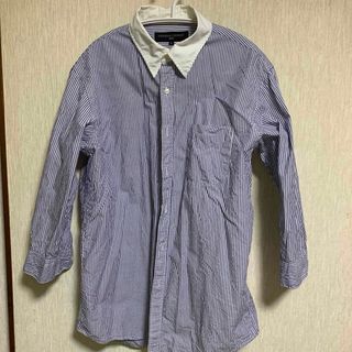 シップス(SHIPS)のSHIPS シャツ ５分袖  Lサイズ【古着】(シャツ)