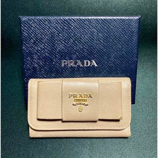 プラダ(PRADA)の6連キーケース　リボン(キーケース)