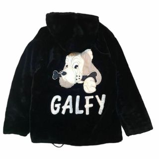 GALFY - 【GALFY】ガルフィー 中綿 エナメルジャケット デカ刺繍