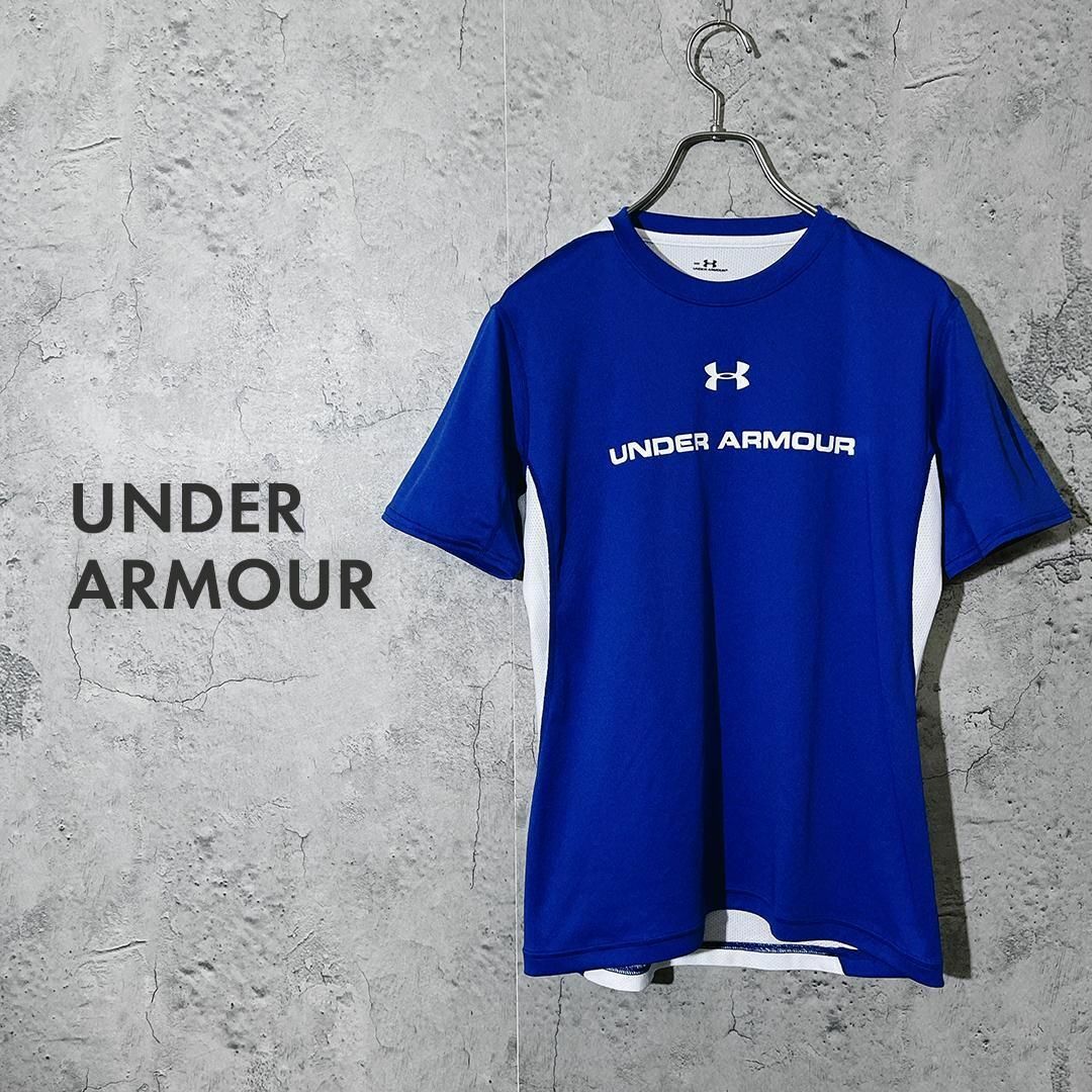 UNDER ARMOUR(アンダーアーマー)の【ビッグロゴ ✿】アンダーアーマー Tシャツ 半袖 トップス ルームウェア MD メンズのトップス(Tシャツ/カットソー(半袖/袖なし))の商品写真