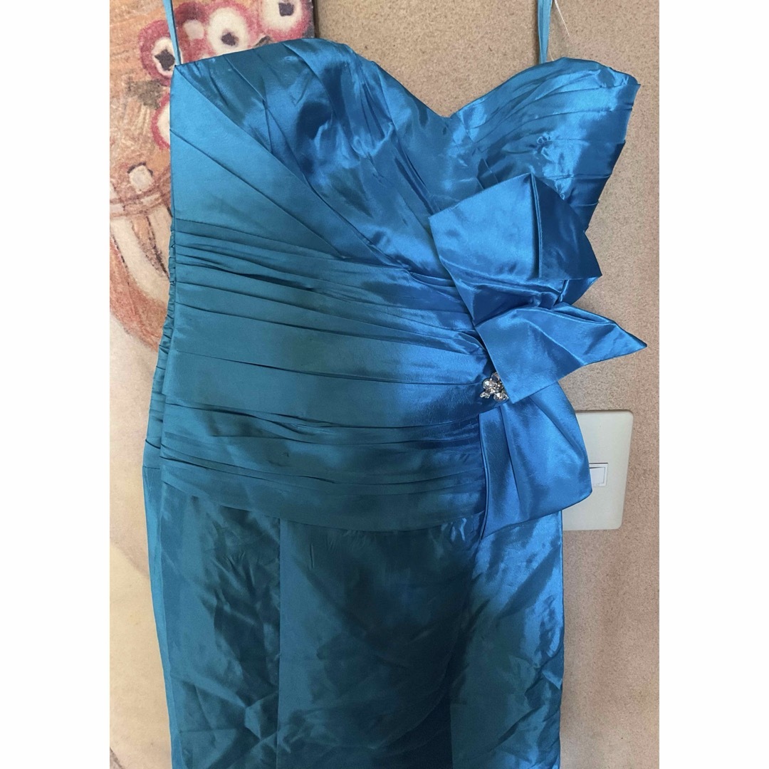 TADASHI SHOJI(タダシショウジ)の新品 米国会社 AD SKY BLUEドレス  XS レディースのフォーマル/ドレス(ロングドレス)の商品写真
