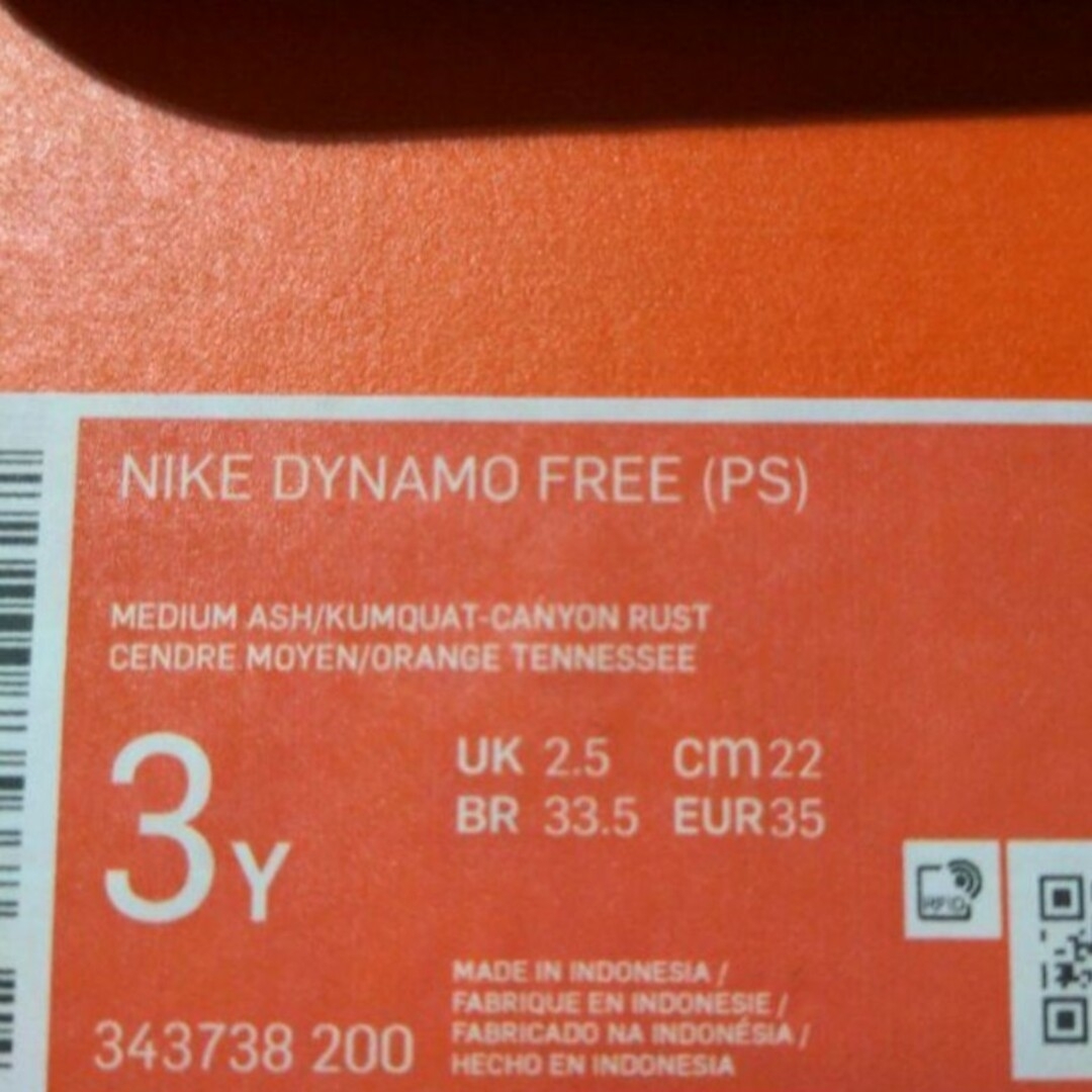NIKE(ナイキ)の新品 NIKE ナイキ ダイナモフリー ダイナモ キッズ/ベビー/マタニティのキッズ靴/シューズ(15cm~)(スニーカー)の商品写真