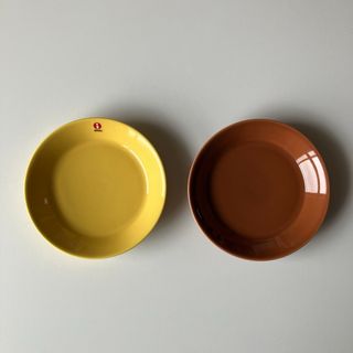 イッタラ(iittala)のイッタラ/ティーマ プレート15cm ハニー・ヴィンテージブラウン　2点セット(食器)