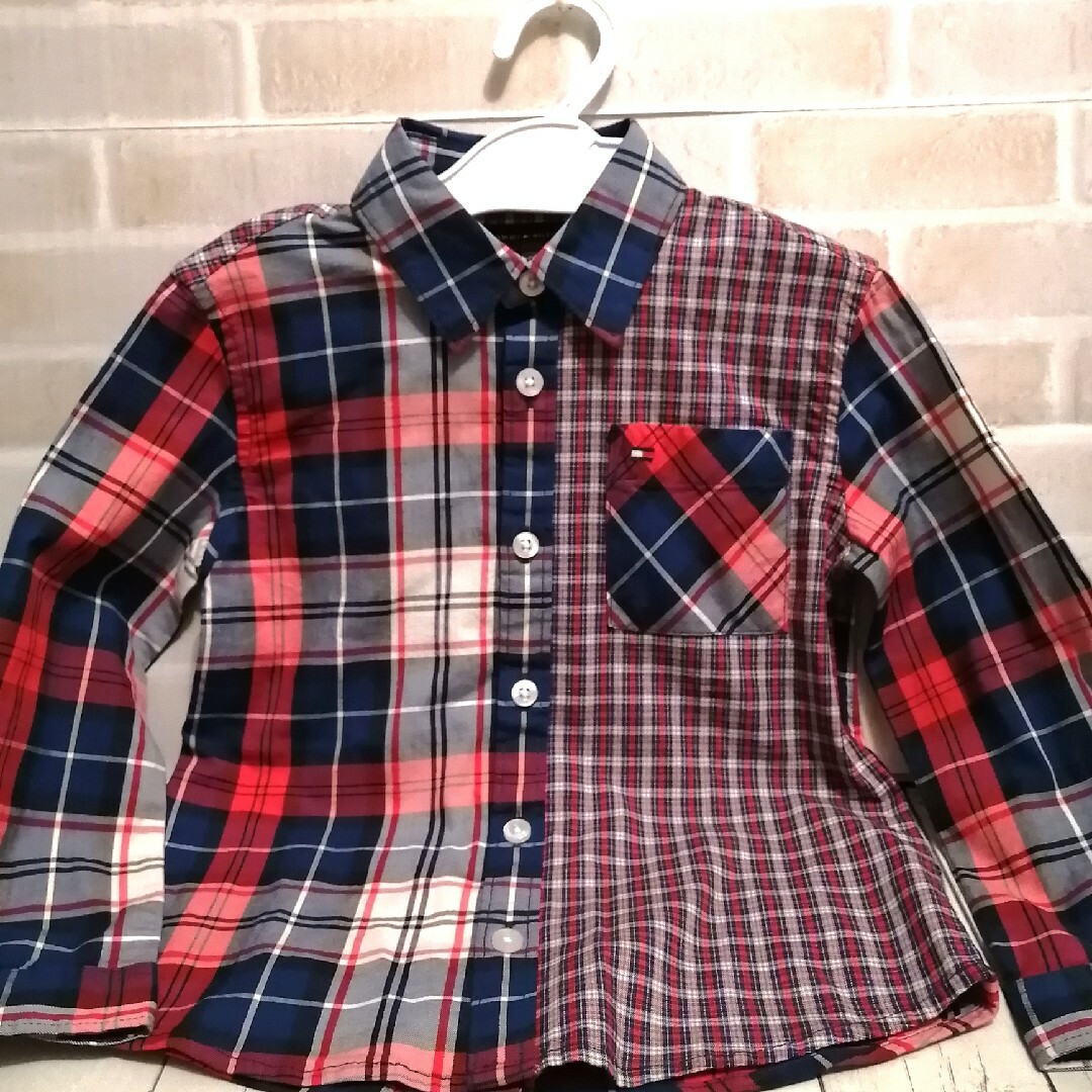 【新品未使用】TOMMY HILFIGER 子供 シャツ トミーヒルフィガー メンズのトップス(Tシャツ/カットソー(半袖/袖なし))の商品写真