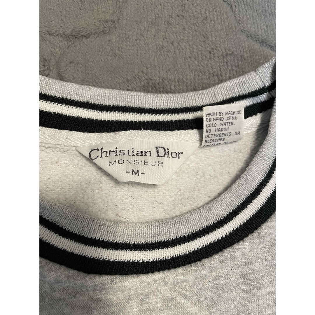 Christian Dior(クリスチャンディオール)の【超希少】dior⭐︎ディオール⭐︎スウェットシャツ⭐︎3トーン⭐︎グレー メンズのトップス(スウェット)の商品写真