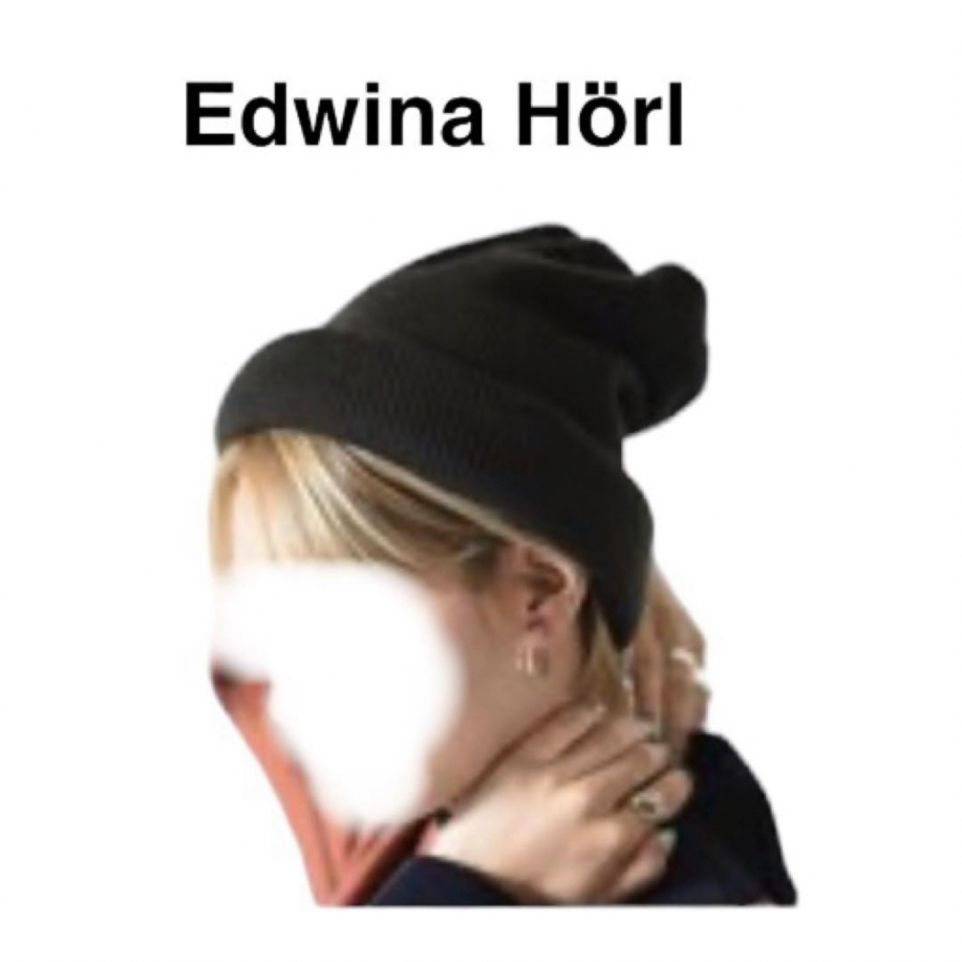Edwina Hoerl(エドウィナホール)の【Edwina Horl】ビッグニットの帽子 レディースの帽子(ニット帽/ビーニー)の商品写真
