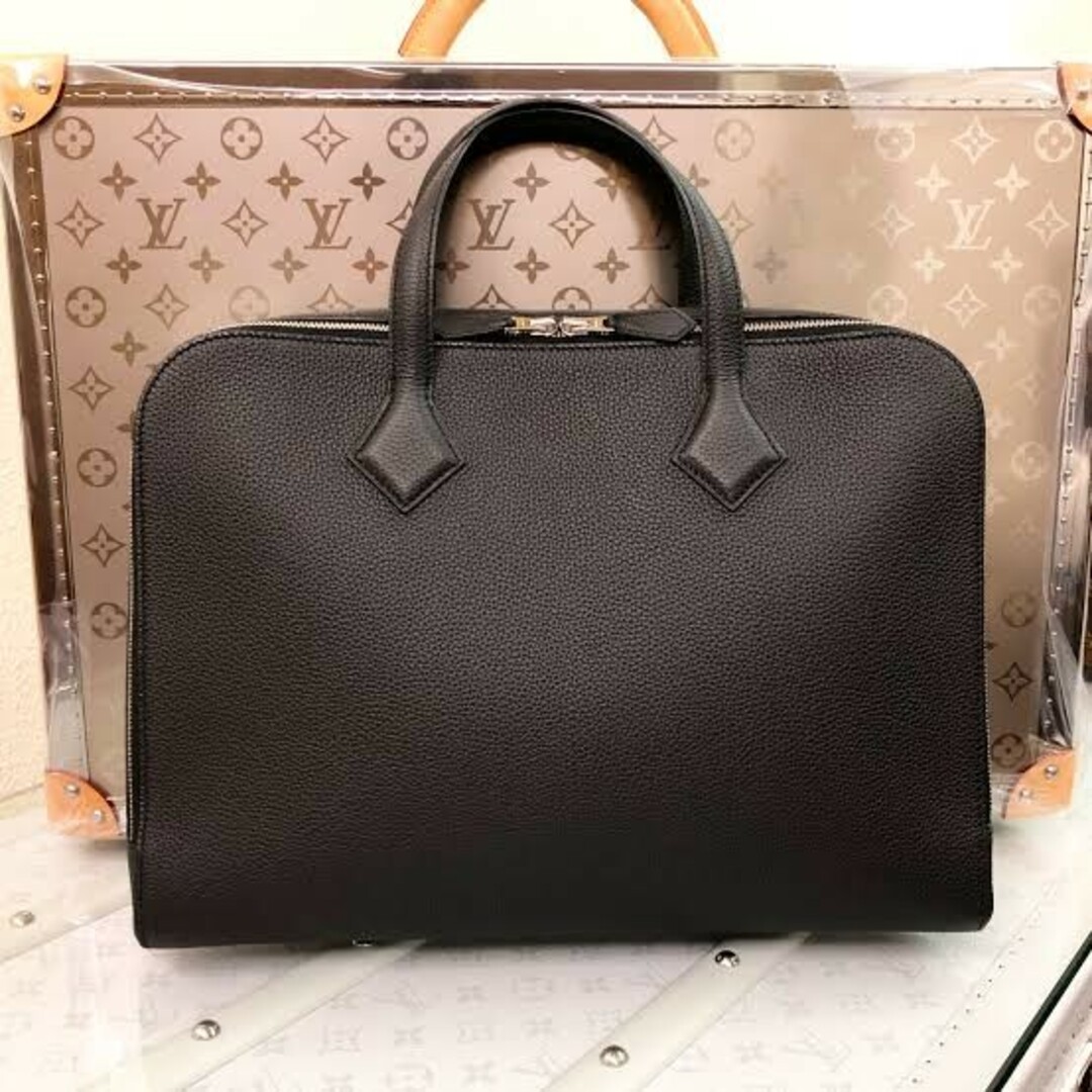 Hermes(エルメス)のエルメス ヴィクトリアライト ブラック 黒 トゴ バッグ バーキン 40 35 メンズのバッグ(ビジネスバッグ)の商品写真